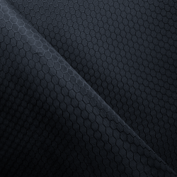 Ткань Оксфорд 300D PU Рип-Стоп СОТЫ, цвет Черный (на отрез)  в Электроуглях