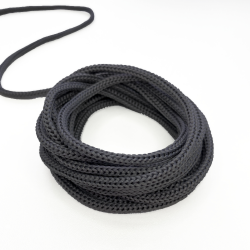 Шнур для одежды d-4.5мм, цвет Серый (на отрез)  в Электроуглях