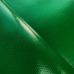 Тентовый материал ПВХ 600 гр/м2 плотная, Зелёный (Ширина 150см), на отрез  в Электроуглях, 600 г/м2, 1189 руб