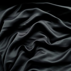 Светозатемняющая ткань для штор &quot;Блэкаут&quot; 95% (Blackout), цвет Черный (на отрез)  в Электроуглях