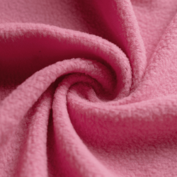 Флис Односторонний 130 гр/м2, цвет Розовый (на отрез)  в Электроуглях