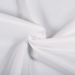 Ткань подкладочная Таффета 190Т, цвет Белый (на отрез)  в Электроуглях