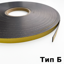 Магнитная лента для Москитной сетки 12,7мм с клеевым слоем (Тип Б)  в Электроуглях