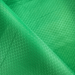 Ткань Оксфорд 300D PU Рип-Стоп СОТЫ, цвет Зелёный (на отрез)  в Электроуглях