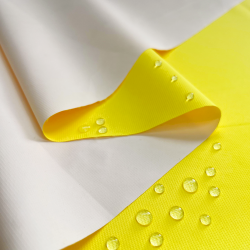 Водонепроницаемая Дышащая Мембранная ткань PU 10'000, цвет Жёлтый (на отрез)  в Электроуглях