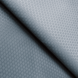 Ткань Оксфорд 300D PU Рип-Стоп СОТЫ, цвет Серый (на отрез)  в Электроуглях