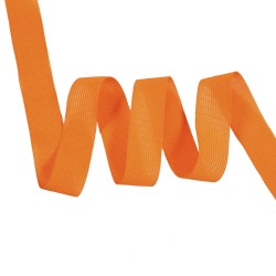 Окантовочная лента-бейка, цвет Оранжевый 22мм (на отрез)  в Электроуглях
